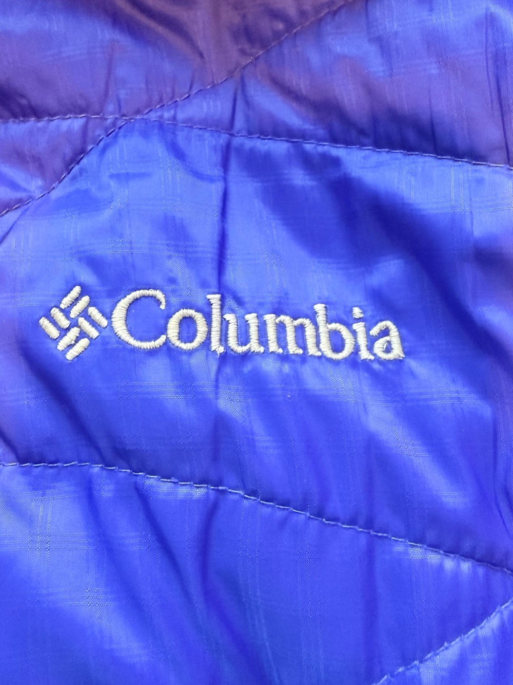 Columbia Royal Blue Quilted Packable Puffer Jacket - Picture 4 of 6